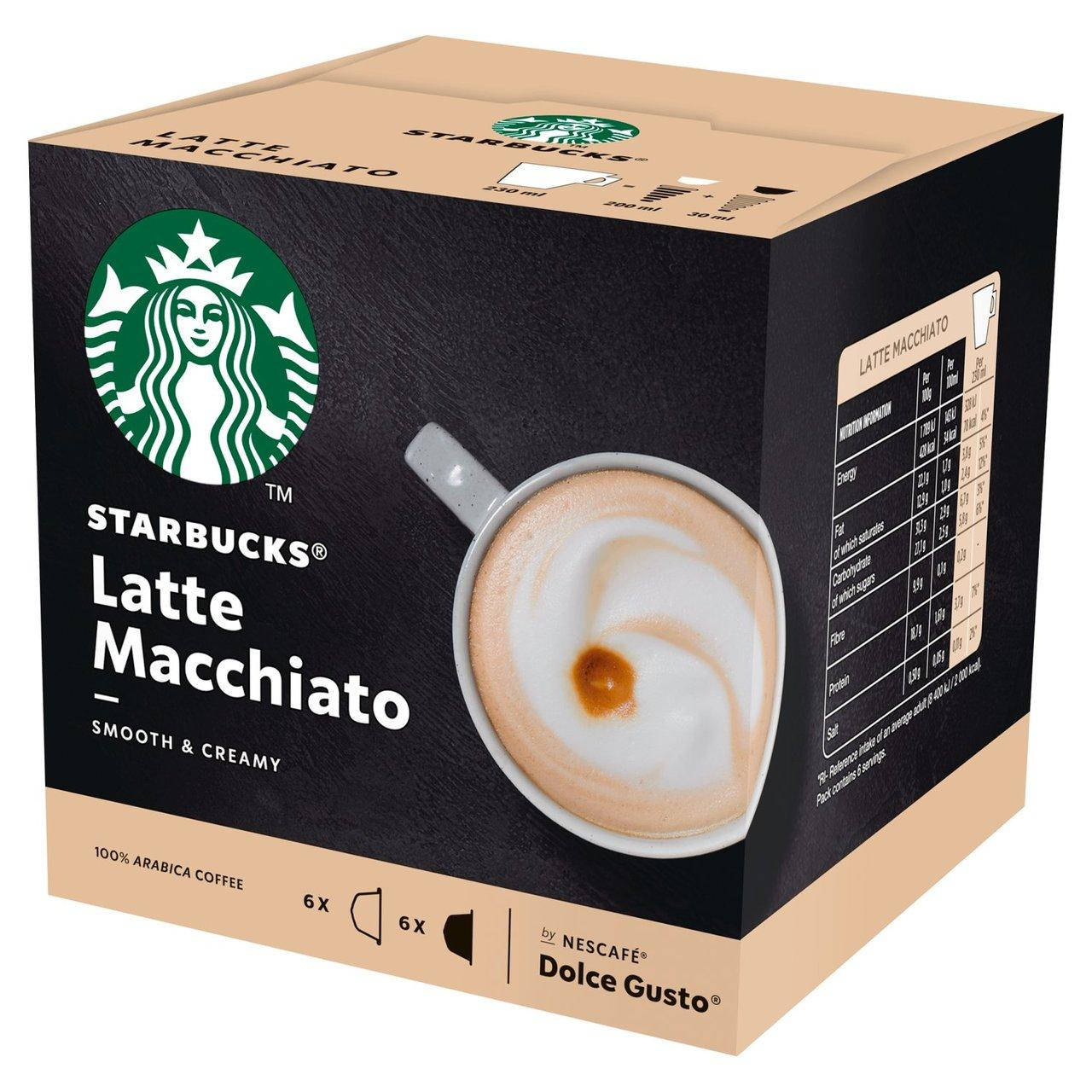 

Кофе в капсулах Дольче Густо - Dolce Gusto Starbucks Latte Macchiato