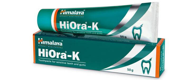 

Зубна паста Хіора-К для чутливих зубів Хімалая 100г, Himalaya HiOra-K Toothpaste, Зубная паста Хималая