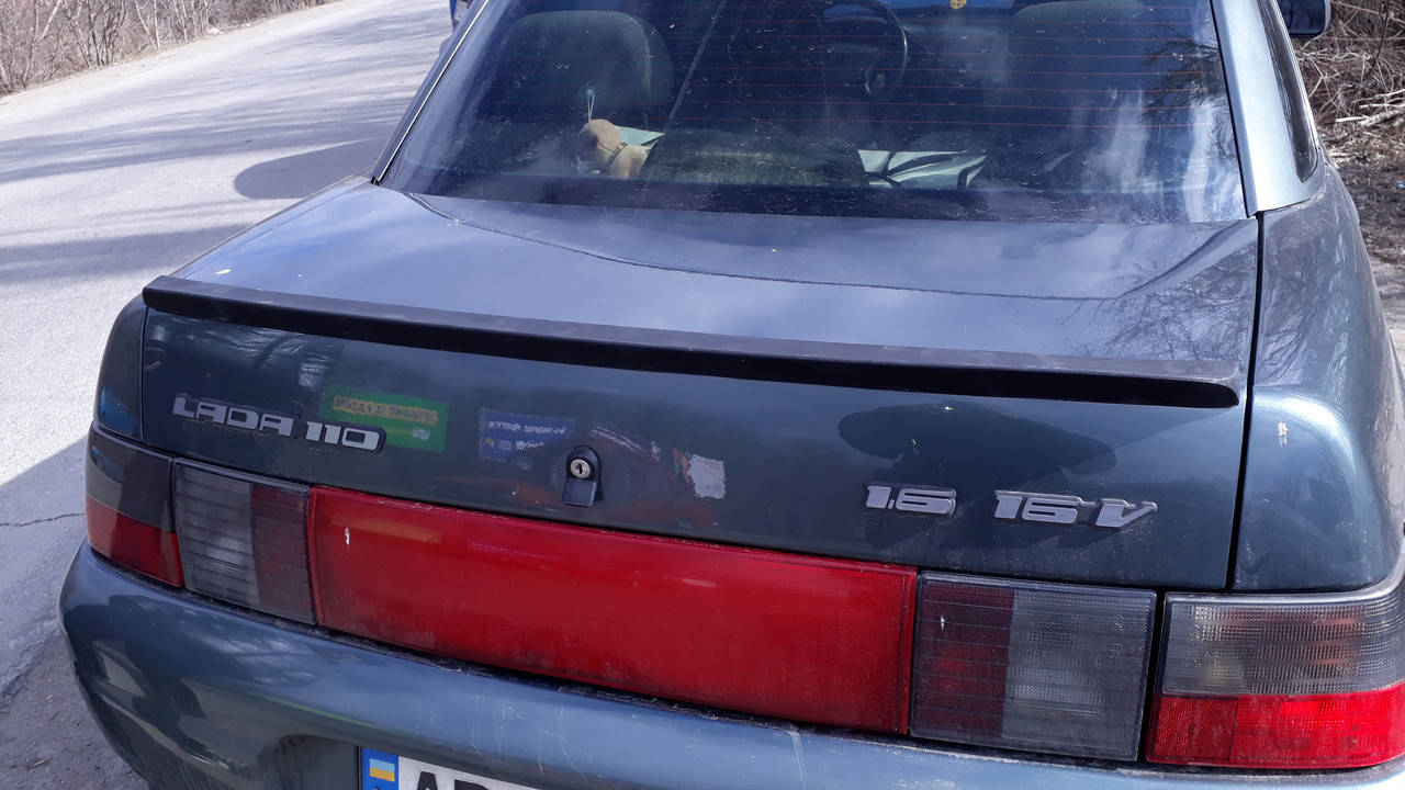 

Лип спойлер 2110, Черный