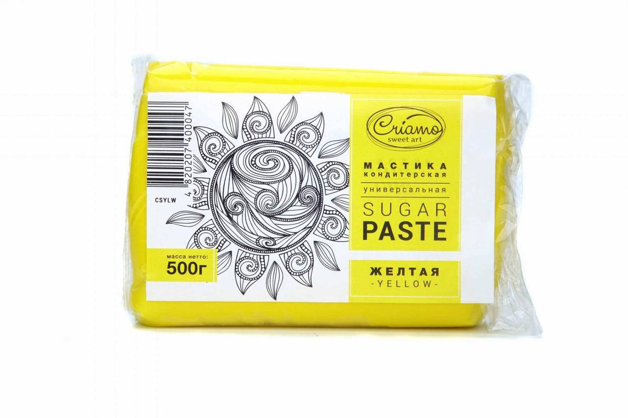 

Мастика для обтяжки "Criamo", желтая (0,1 кг)
