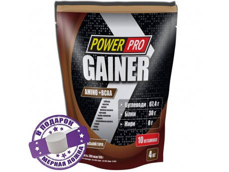 

Гейнер POWER PRO 4кг