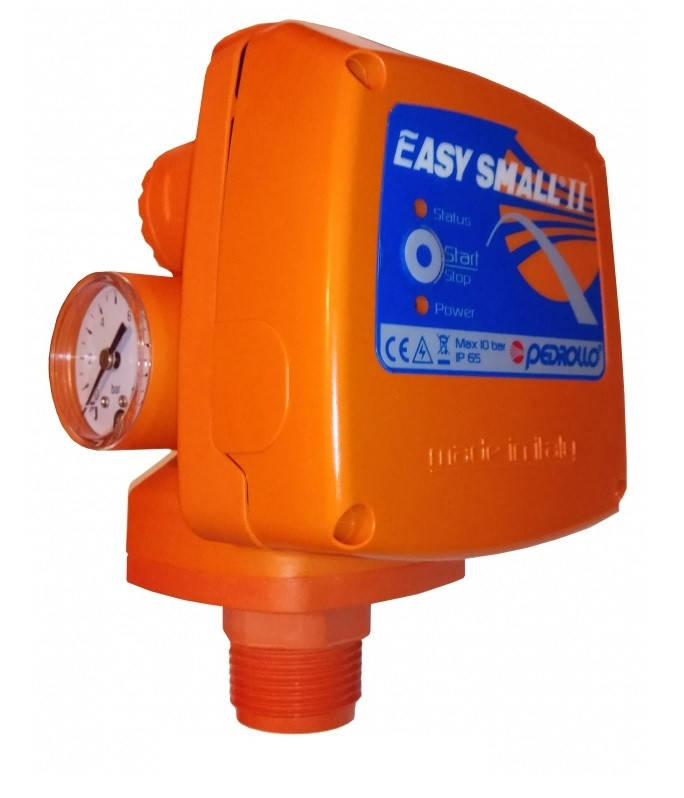 

Электронный регулятор давления Pedrollo EASYSMALL-2M (с манометром, старт 1.5 бар)