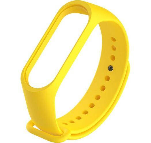 

Желтый ремешок к MiBand 5/6 (23)