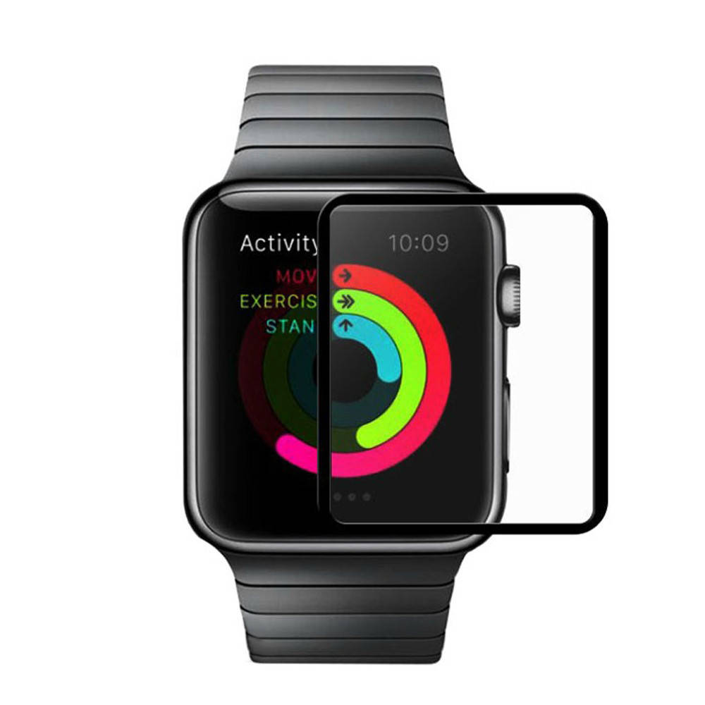 

Защитное стекло Full Glue UV для Apple Watch Series 4/5/6/SE 44 mm, Прозрачный