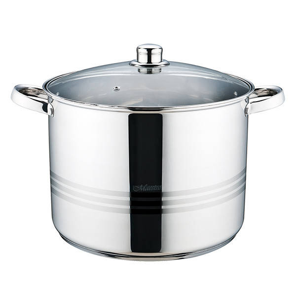 

Кастрюля с крышкой Maestro 30x23см, 16л MR-3517-16