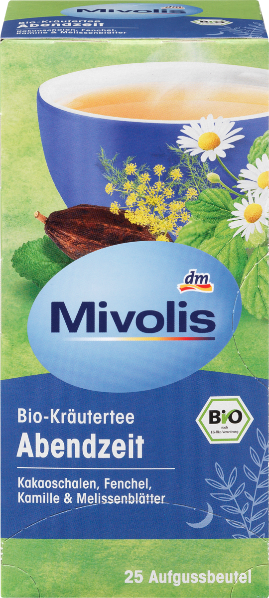 

Органический травяной Mivolis Bіо Abendzeit, 50 гр.