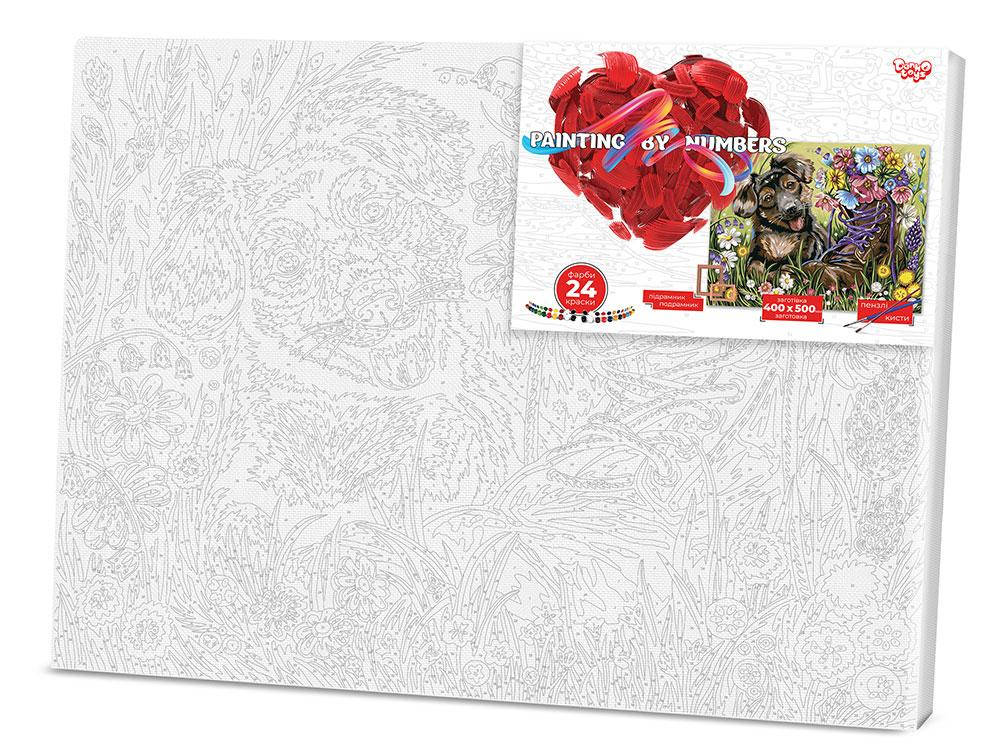 

Картина по номерам №1 "Щенок" 40*50см, серия 2, в термопакете