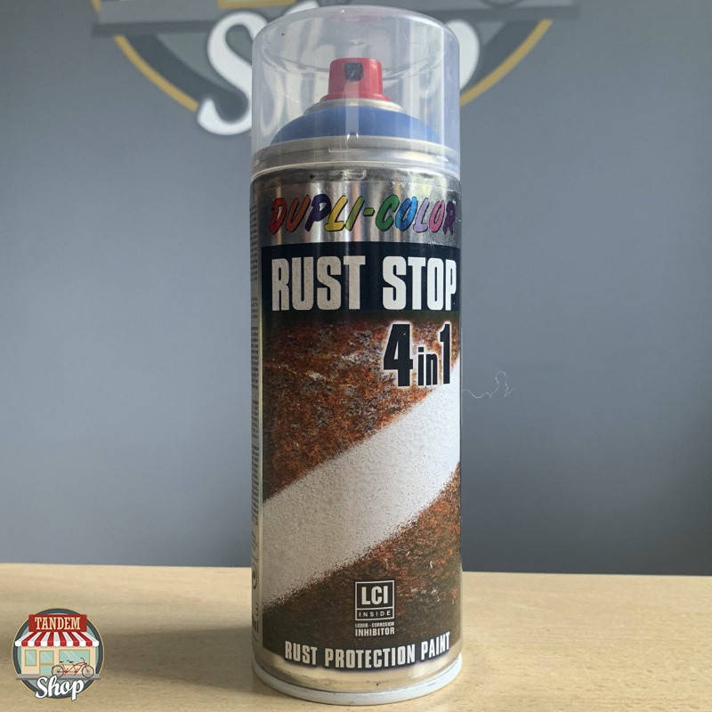 

Краска по ржавчине Dupli Color Rust Stop 4 in 1, 400 мл Аэрозоль Синий