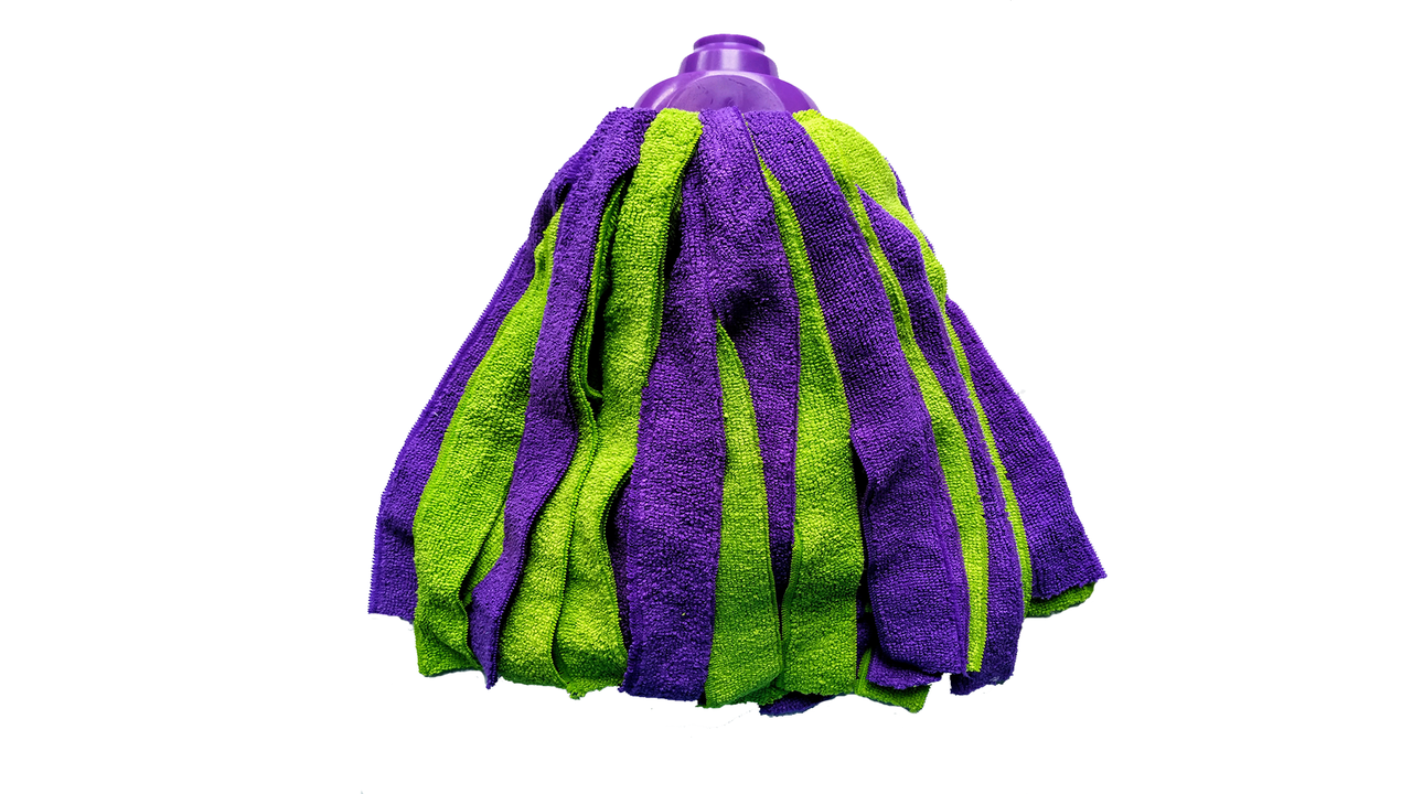 

Моп запаска для швабры М-3 MAXI микрофибра (150г), Разные цвета