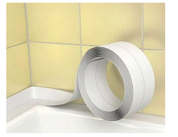 

Лента Водонепроницаемая изоляционная клейкая для ванной и кухни 4 см*3,2 м, Белый