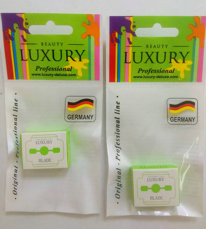 

Лезвия сменные для педикюрного станка Beauty LUXURY 10 штук лезвий в упаковке L-01