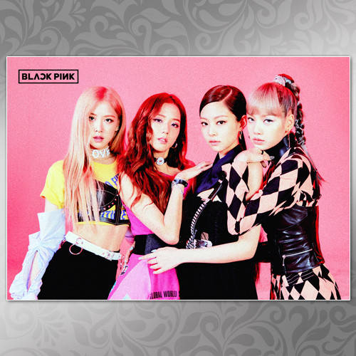 

Плакат K-Pop Black Pink