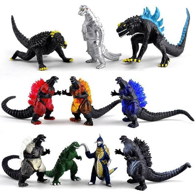 

Набор фигурок Годзилла, 10в1, 6 см - Godzilla, 10in1