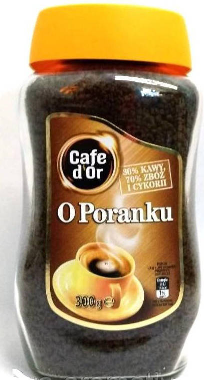

Кофе растворимый O Poranku Польша 300гр.