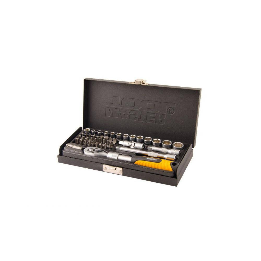 

Набор ключей и насадок торцевых Masterool CrV 1/4” 45 предметов (78-2045)