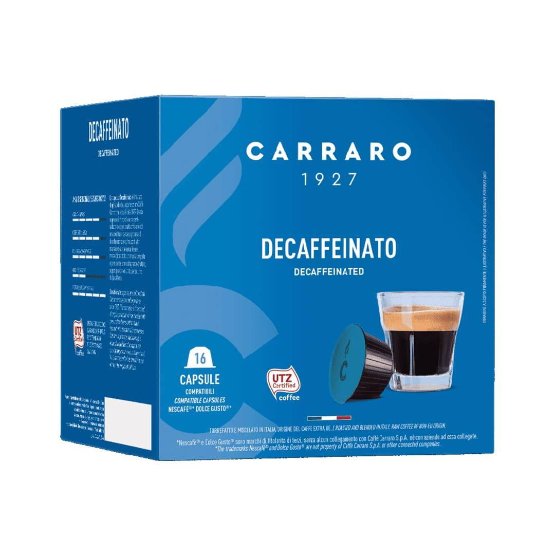 

Кофе в капсулах DG Carraro Decaffienato 16 шт