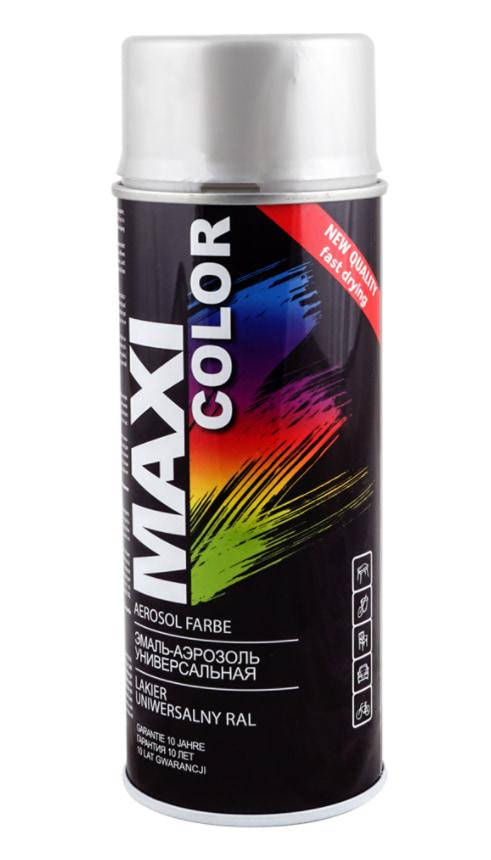 

Краска Maxi Color аэрозольная универсальная алюминиевая 400 мл (MX9006), Светло-серый