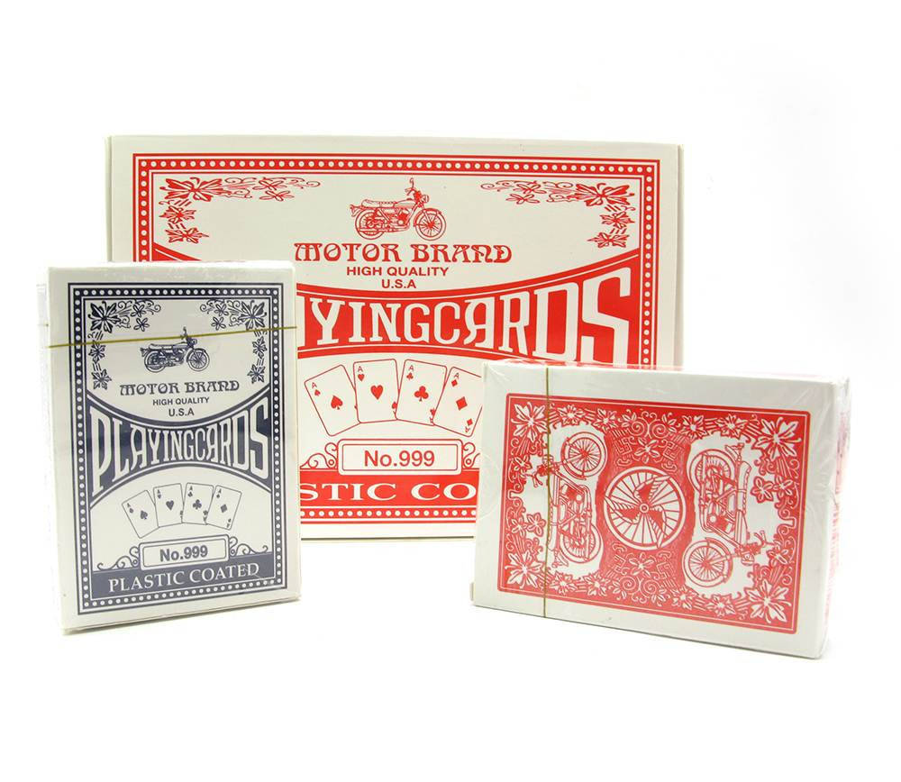 

Карты игральные пластиковые №999 9х6,5см (19172)