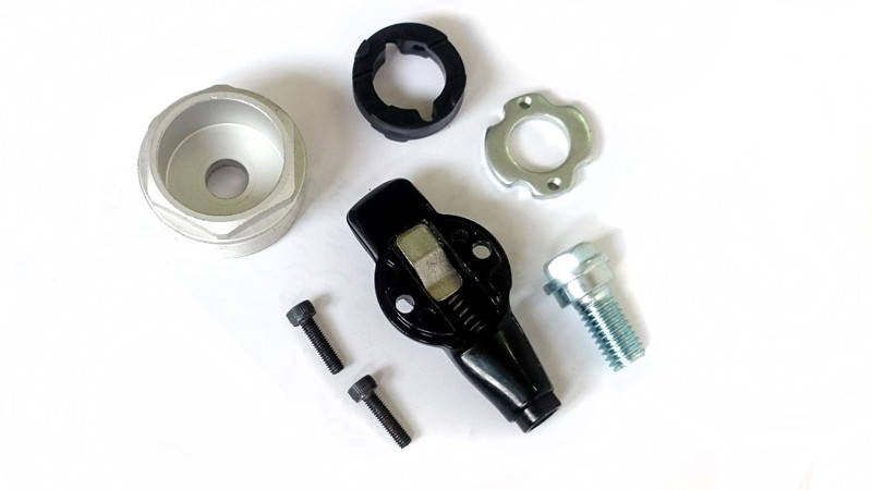 

Верхній гвинт і пристрій блокування вилки Suntour серії XCPRO D-TR