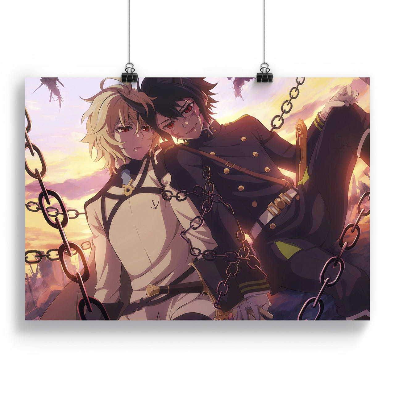 

Плакат Последний Серафим | Owari no Seraph 24