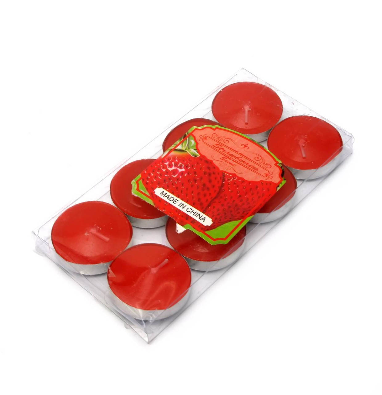 

Свечи "Чайные" ароматизированые (набор 8 штук)(14,5х7х1 см)