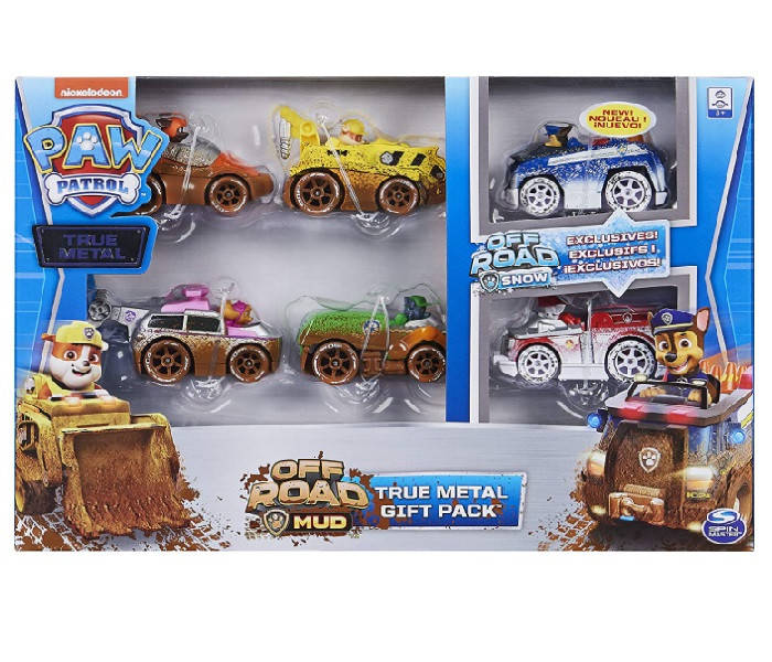 

Paw Patrol True Metal Off-Road Щенячий Патруль Гонщик Скай Маршал метал 1:55