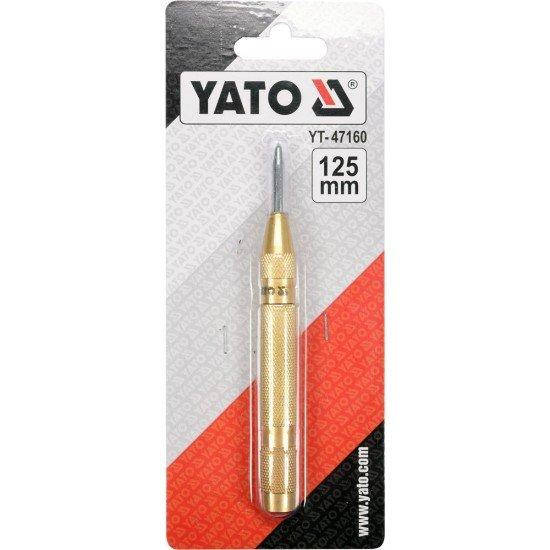 

Кернер автоматический 125 мм (р/ч 25 мм) YATO (YT-47160)