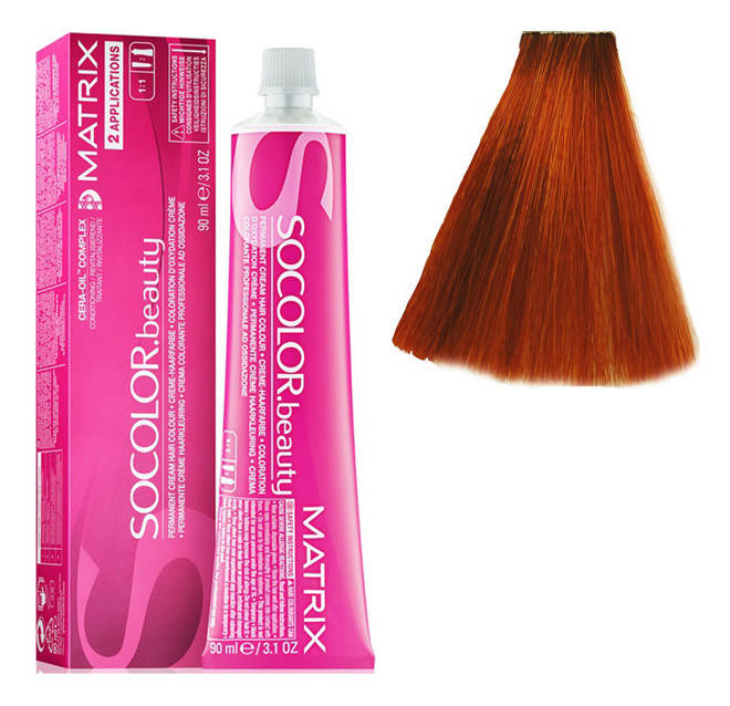 

Крем-краска для волос Matrix Socolor Beauty №8СC Светлый блондин глубокий медный 90 мл