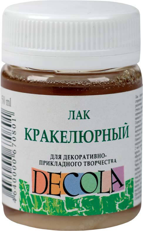 

Лак кракелюрный ДЕКОЛА, 50мл