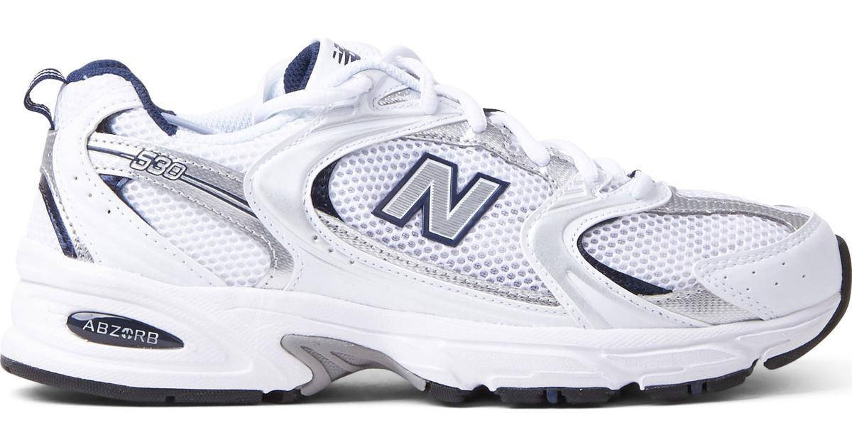 

Женские кроссовки New Balance 530 v2 White Silver (нью беланс 530, белые) 38, Белый