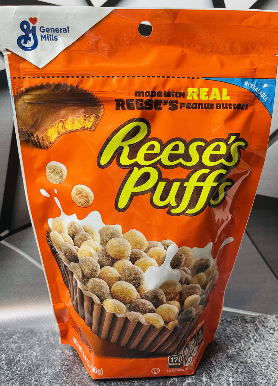 

Сухий сніданок Reese's Puffs кукурудзяні кульки з арахісовою пастою