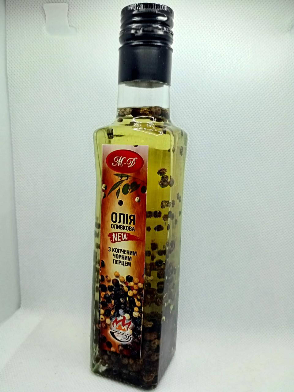 

Оливковое масло с копченым черным перцем