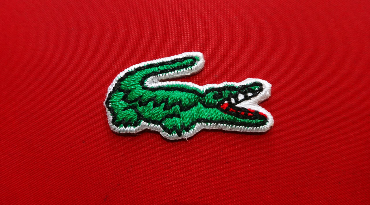 

Термоаппликация крокодил Lacoste 32*17 мм зеленый, Зелёный