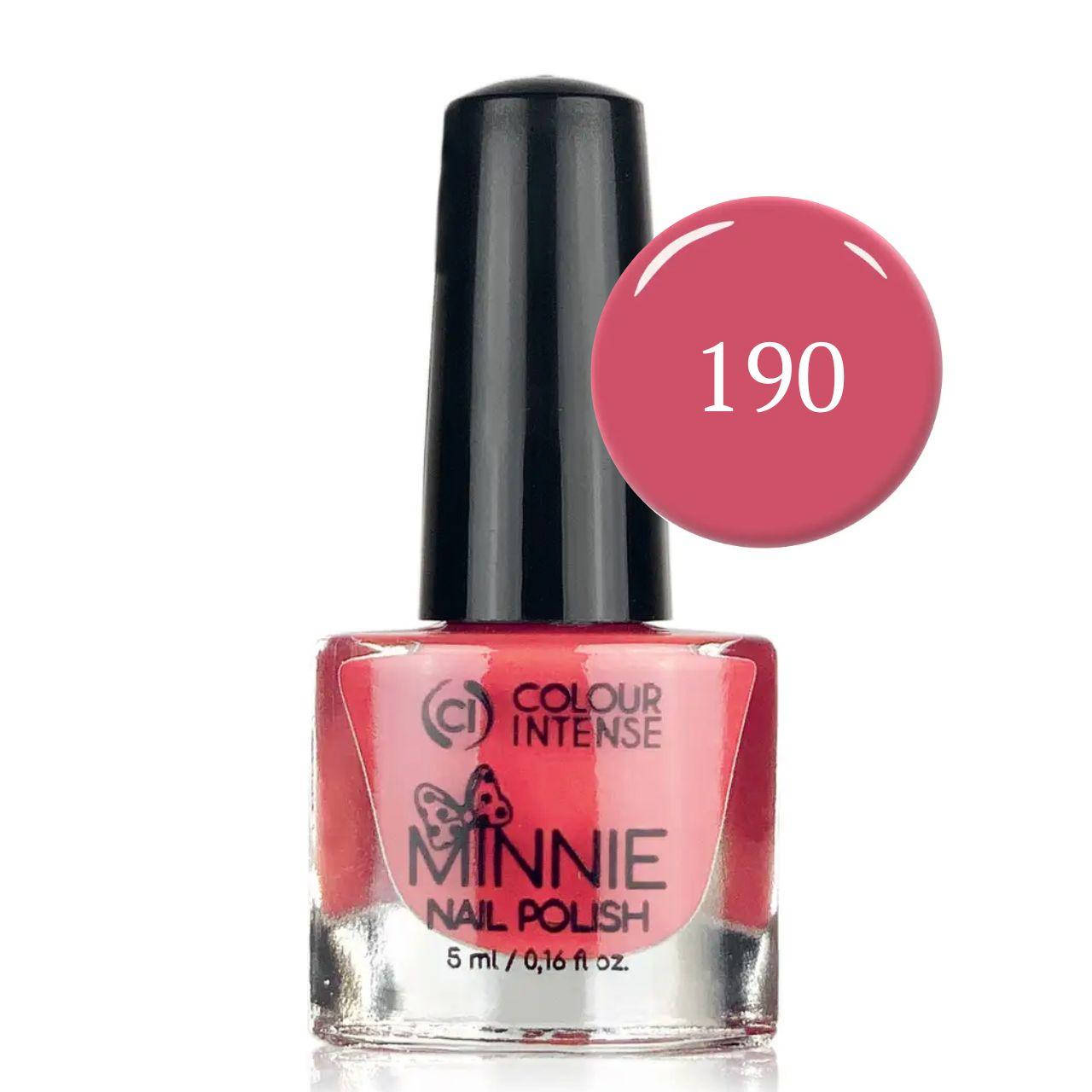 

Лак для ногтей Colour Intense Minnie 5 мл NP-16 № 190 м Rose bud Розовый