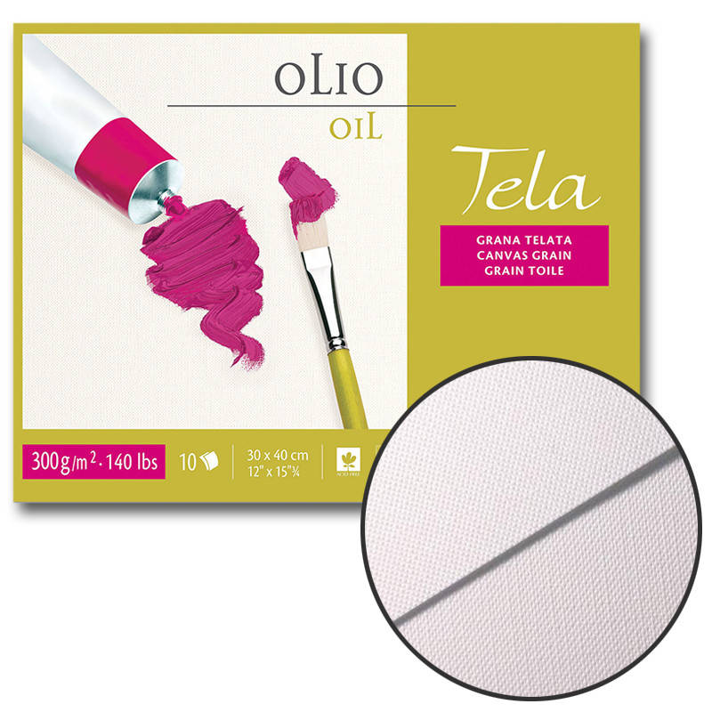 

Склеювання для масла Tella Fabriano А3 (30 * 40см) 300г / м2, 10л полотно (16F5402)