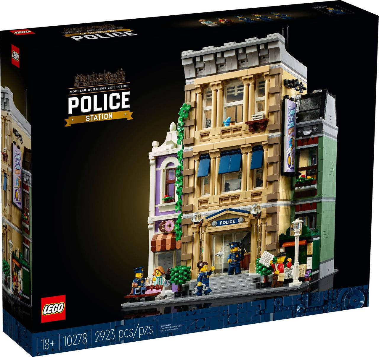 

LEGO 10278 Creator Expert - полицейский участок, Красный