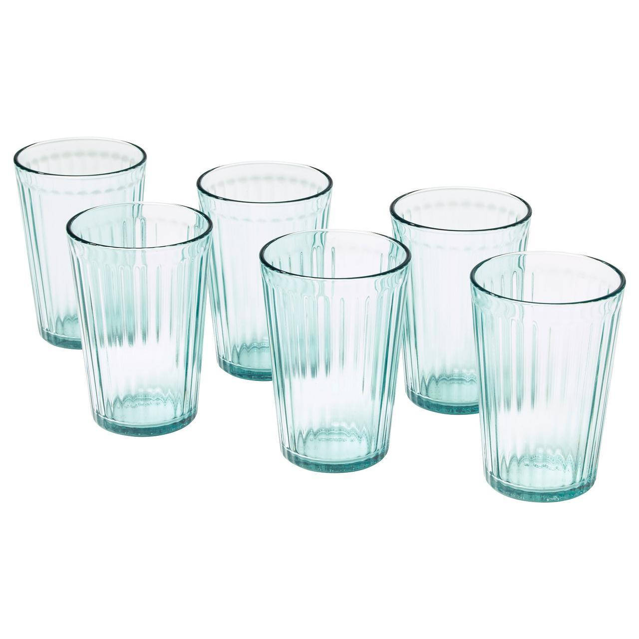 

IKEA KALLNA (803.429.95) Бокал, зеленый, Зелёный