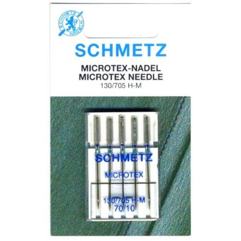 

Иглы микротекс Schmetz Microtex №70 (5 шт.)