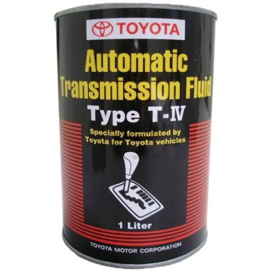 

Трансмиссионное масло Toyota ATF Type T-IV 1л (0888681016) ORG 0888681016