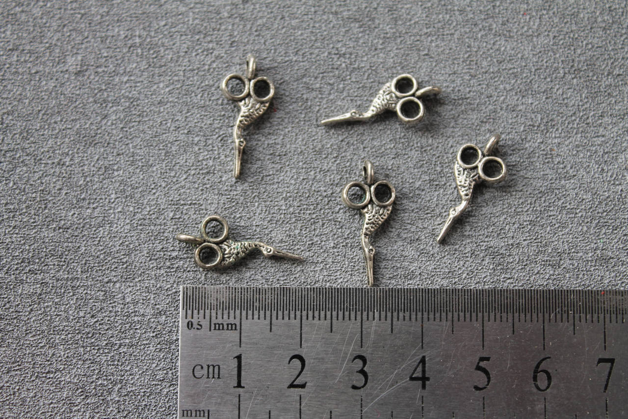 

Подвеска ножницы, цвет - серебро, 1 шт