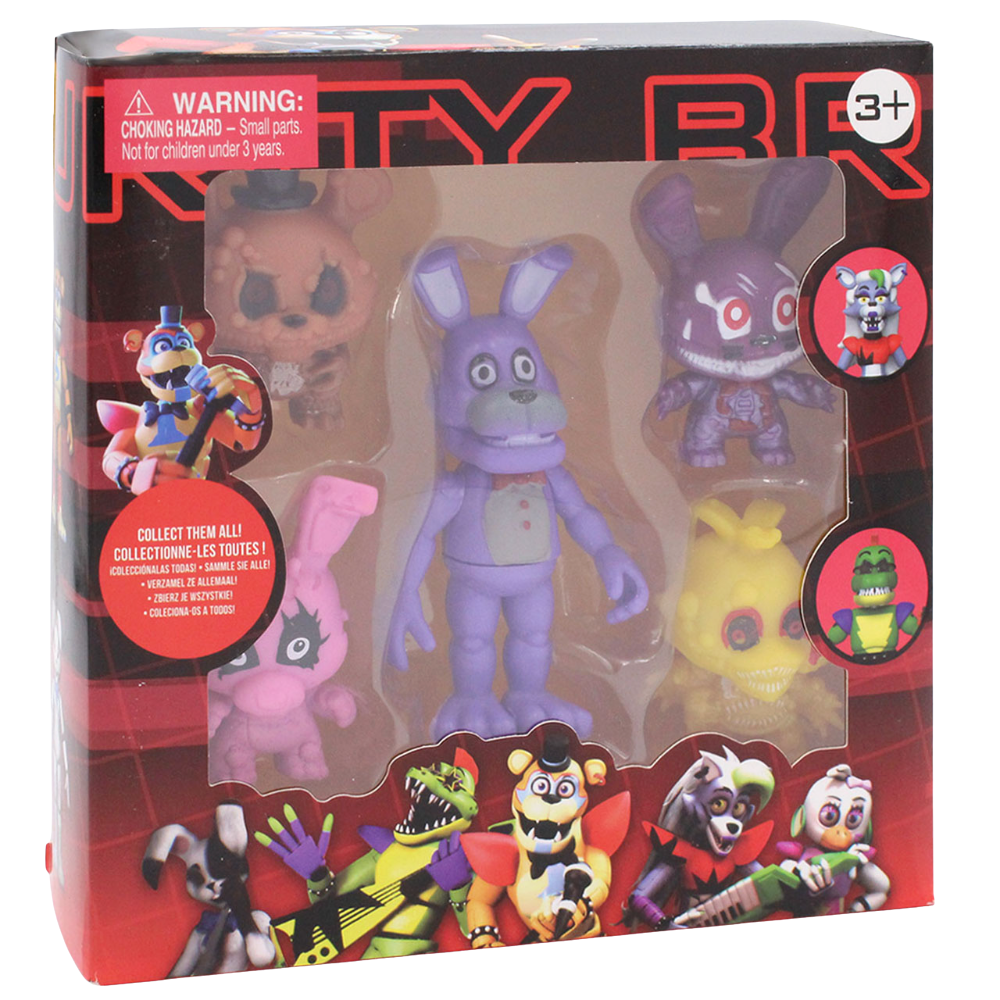 

Игрушки аниматроники фигурки героев пять ночей с фредди 5 в 1 Бонни