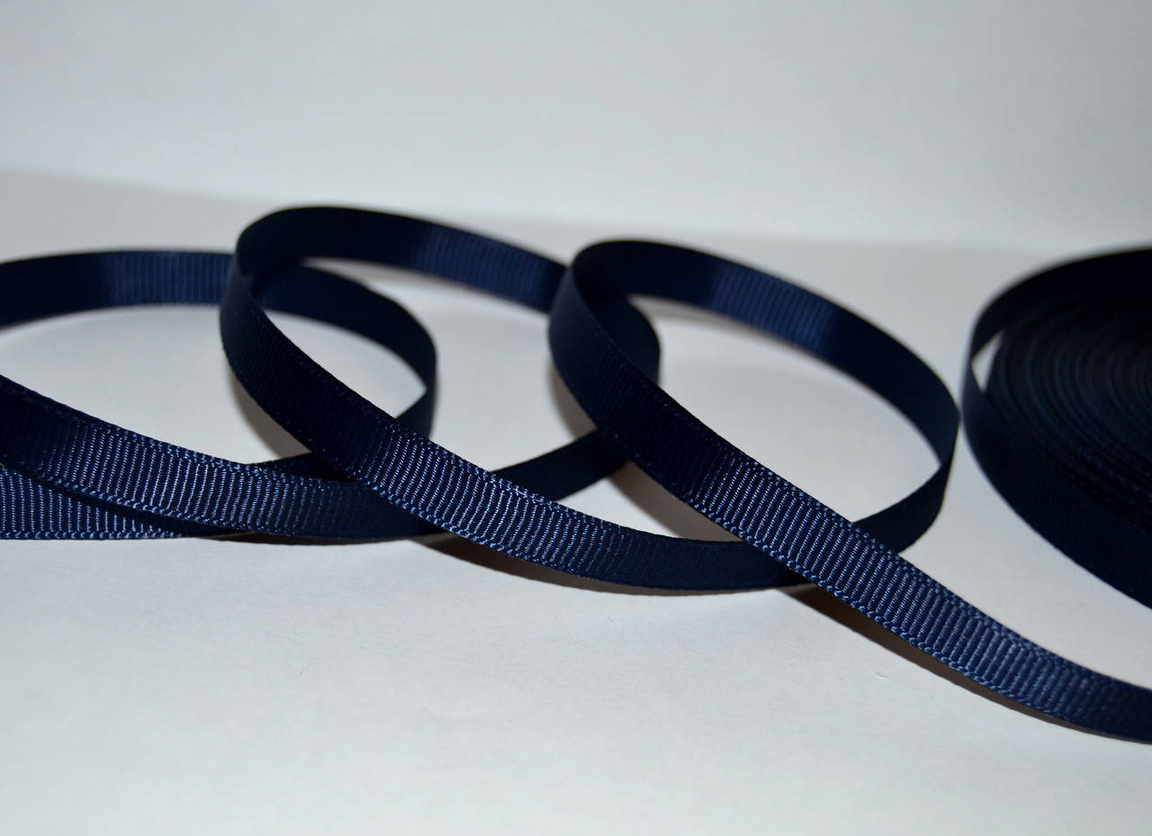 

Стрічка репсова 0,9см, колір- темно синій