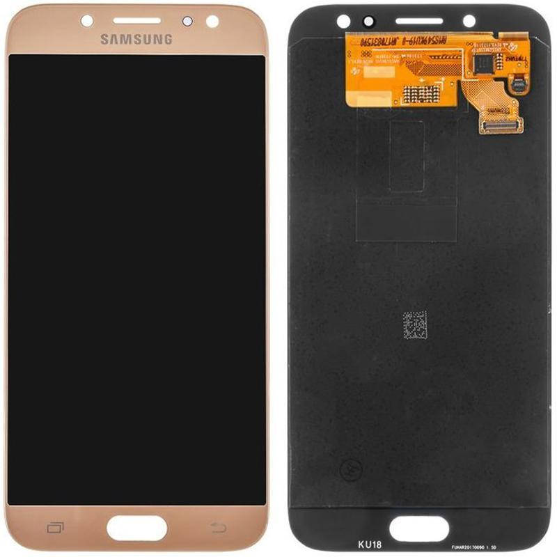 

Дисплей (модуль) для Samsung J730H, J7 - 2017 экран и сенсор, золотой (OLED)