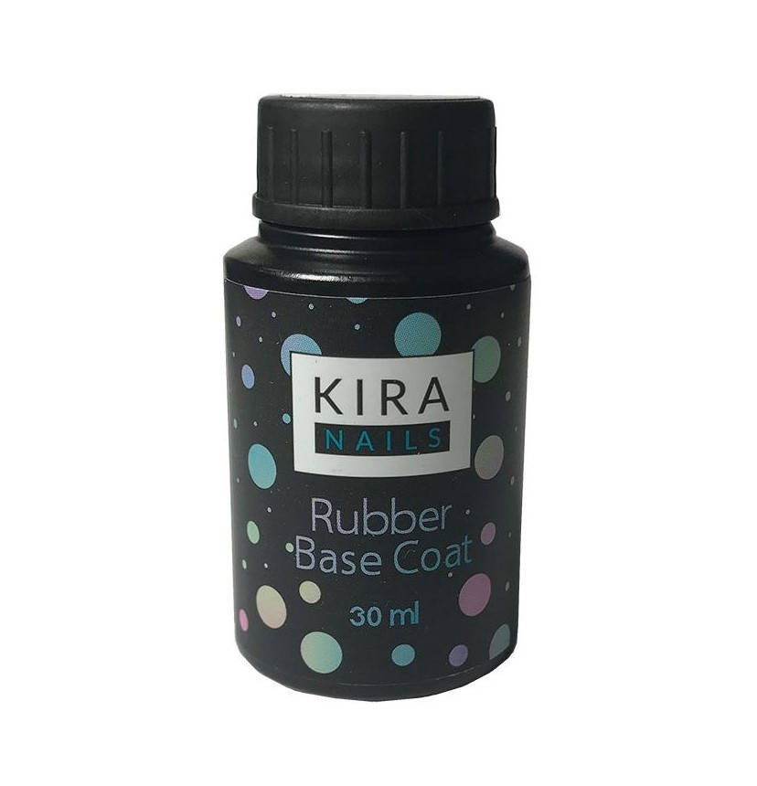 

Kira Nails Rubber Base Coat - каучуковое, базовое покрытие, без кисти, 30 мл