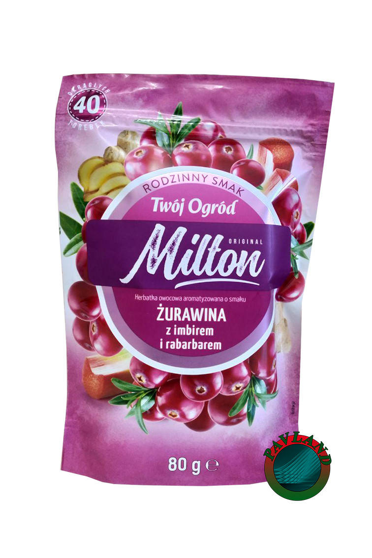 

Чай фруктовый Twoj Ogrod Zurawiny (клюква, имбирь, ревень) 40 пакетов Польша