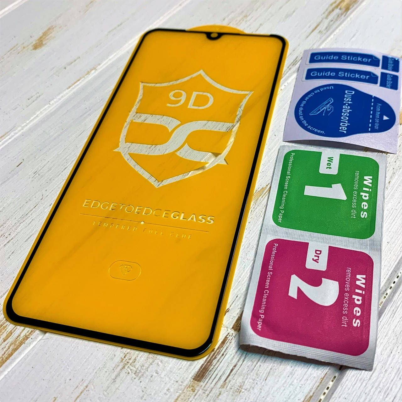 

Защитное стекло для Xiaomi Mi 9 9D чёрное, Прозрачный