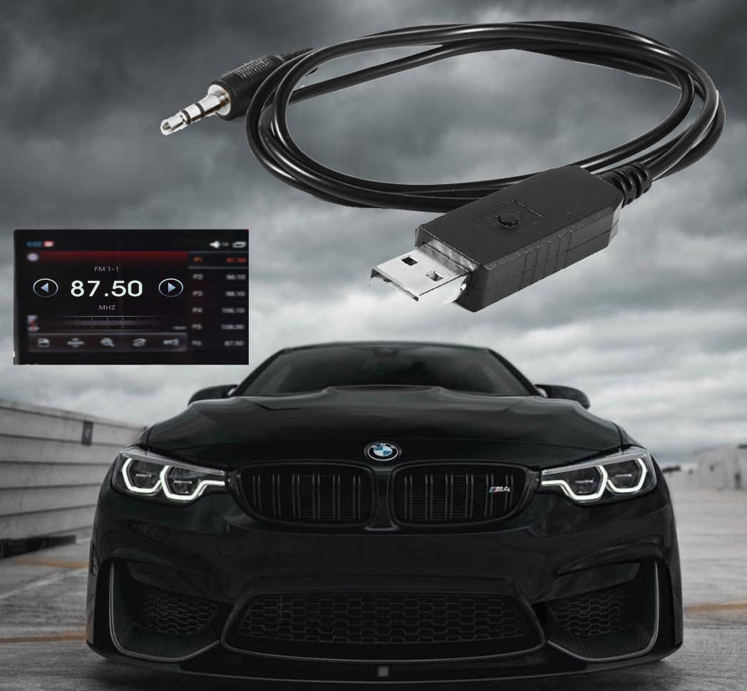 

ФМ модулятор с питанием от USB ( FM трансмиттер 3,5 мм ), Черный