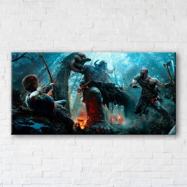 

Картина на холсте God Of War 2 60x120см (GT5589_313394)