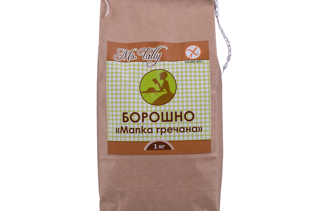 

Борошно «Manka Гречана», 1 кг. Мистер Талли