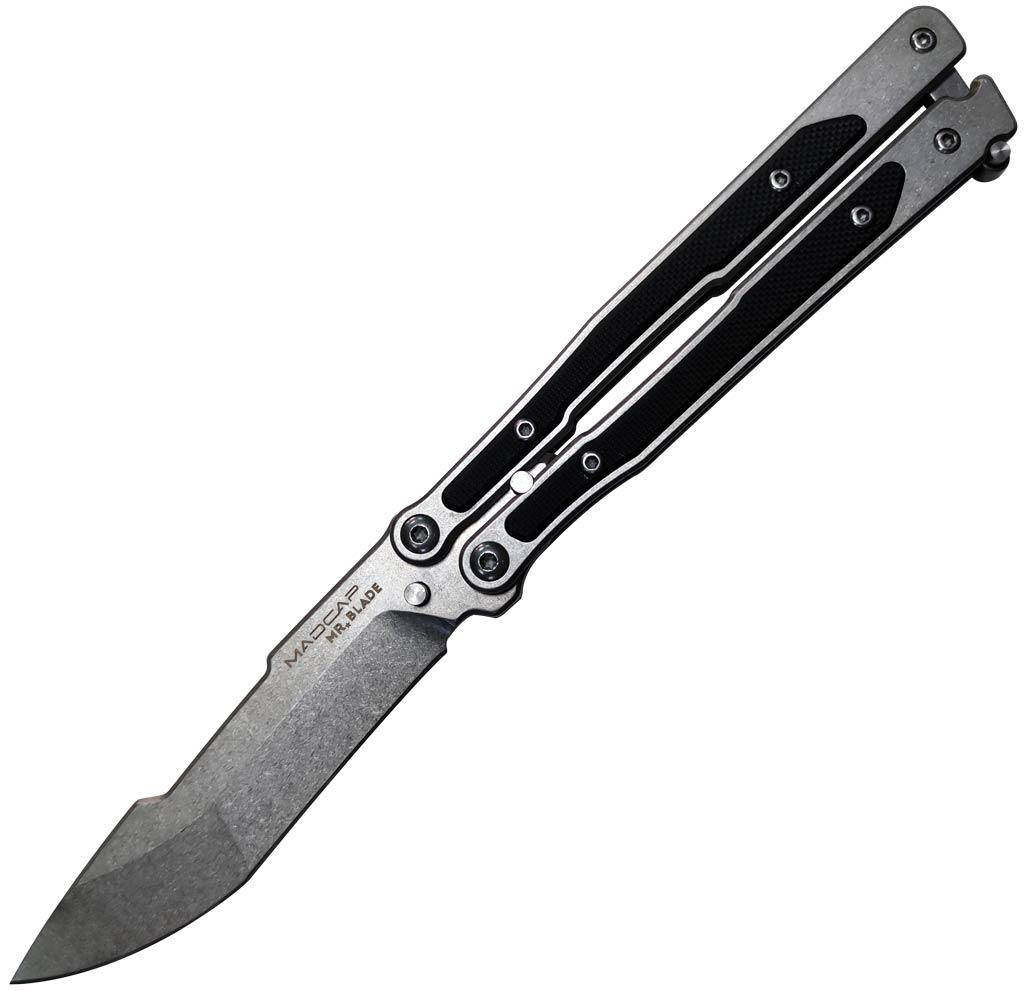 

Нож-бабочка Mr. Blade MadCap Black Stonewash